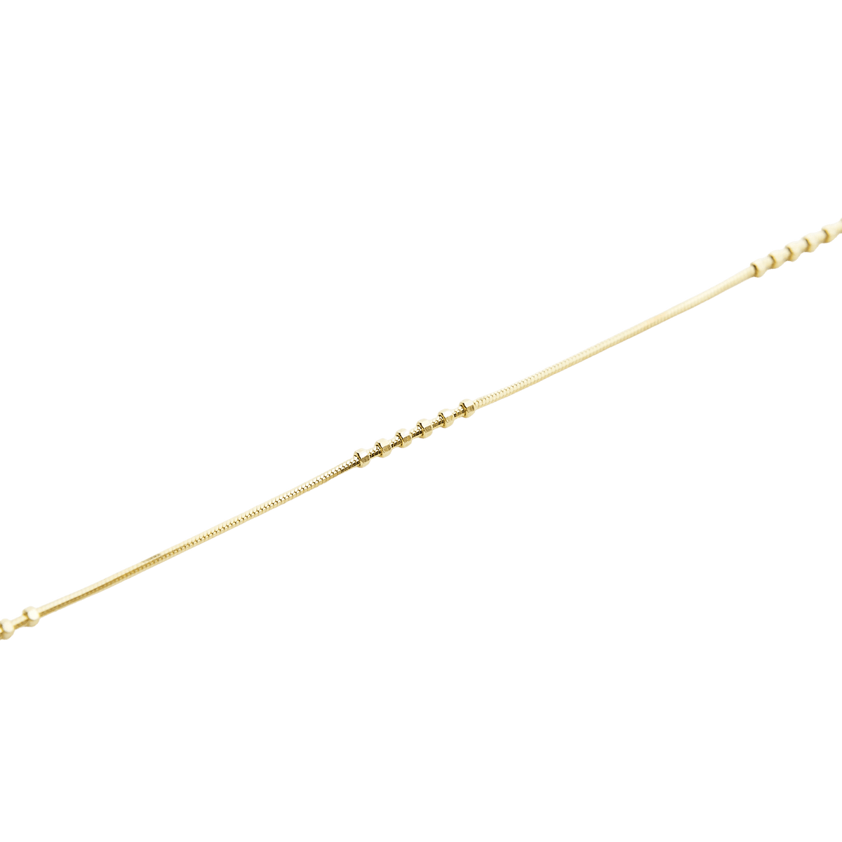 Six Beads Sterling Silver Bracelet - Spero London