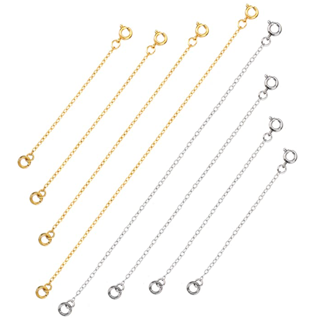 Sterling Silver Necklace Bracelet Extender - Spero London
