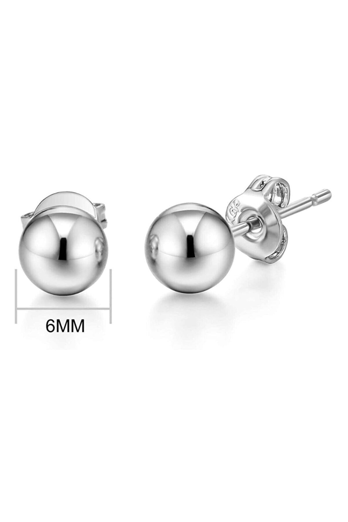 Sterling Silver Ball Stud Earring Set - Spero London