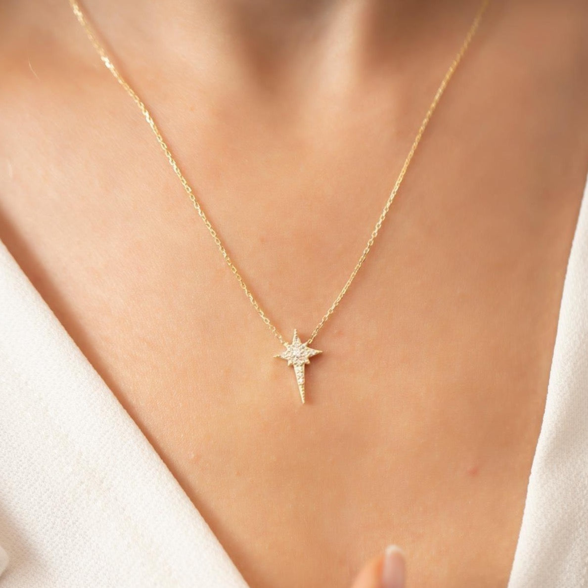 Northern Star Polaris Sterling Silver Necklace - Spero London