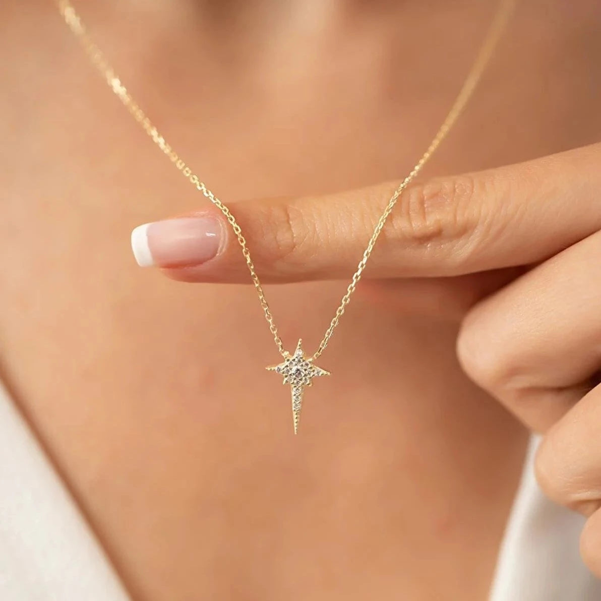 Northern Star Polaris Sterling Silver Necklace - Spero London